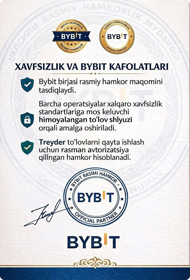 Kafolat va xavfsizlik